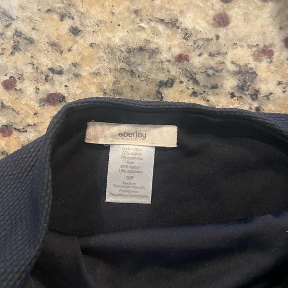 Eberjey Marion Textured One-Piece with Buckle size small - Picture 6 of 7